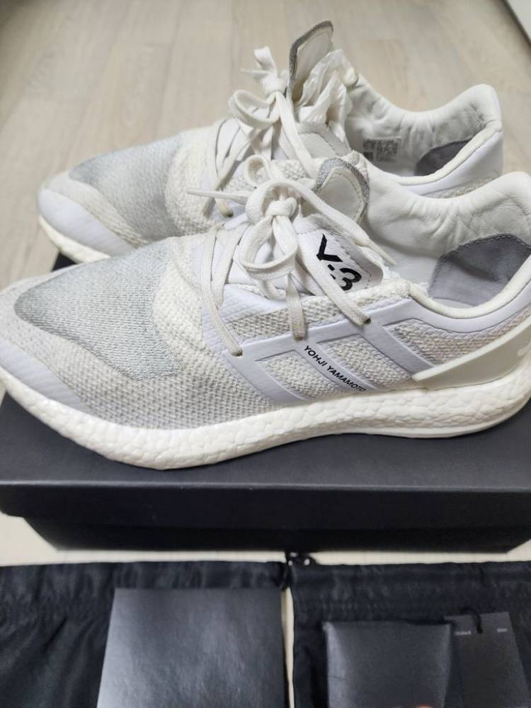 [265]Y-3 퓨어부스트 트리플 화이트--1