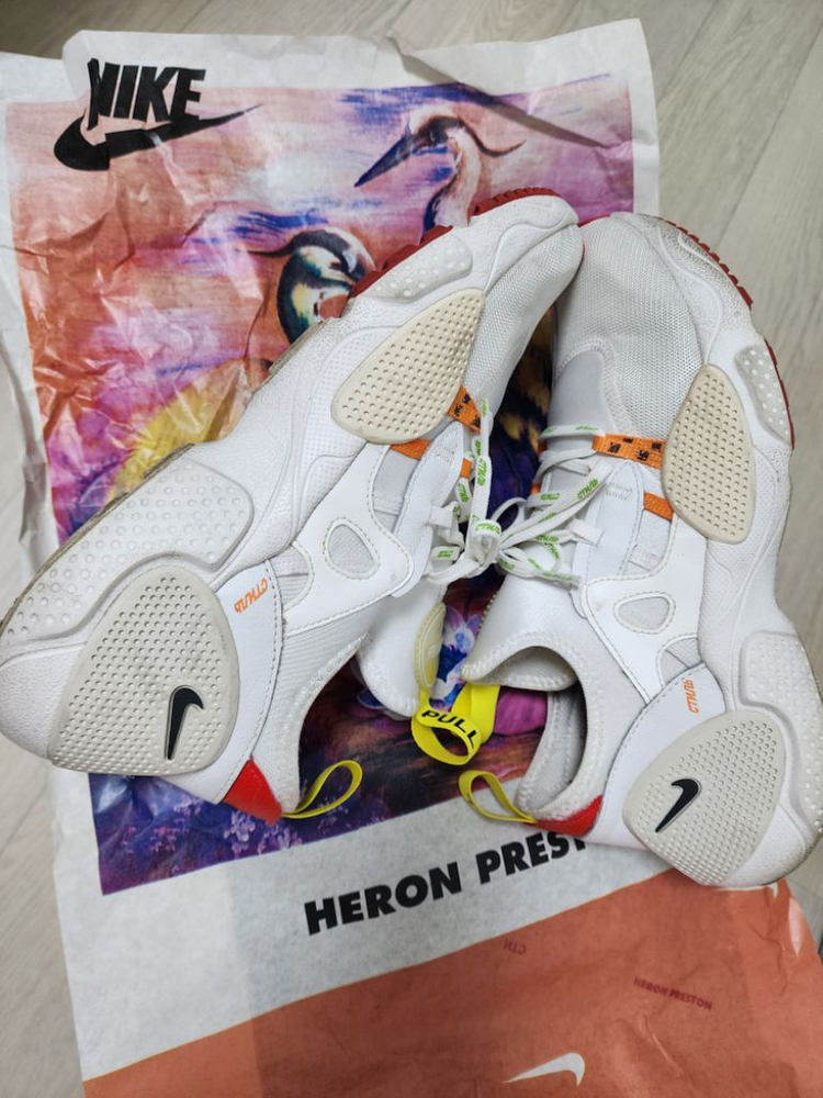 [270]헤론프리스톤 X 나이키 허라취 EDGE 화이트--5