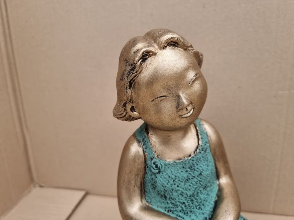 속삭임 모녀 인테리어 장식소품 셋트 카키--1