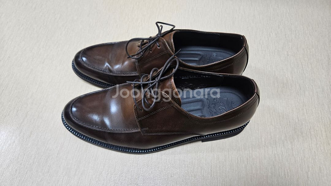 텐디 소가죽 더비슈즈 260mm 브라운 9920036--1