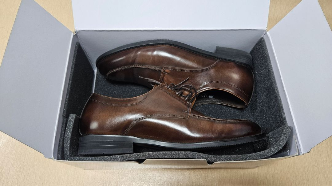 텐디 소가죽 더비슈즈 260mm 브라운 9920036 이미지