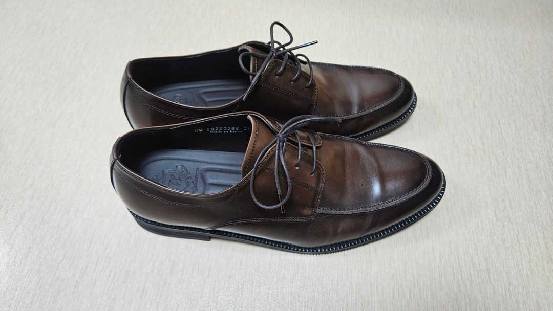 텐디 소가죽 더비슈즈 260mm 브라운 9920036 이미지