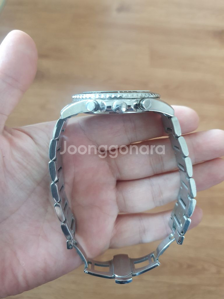 아우디 크로노 남성 메탈시계--3