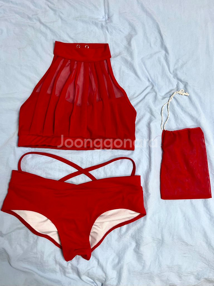핫한 폴웨어 프리즘 레드--0