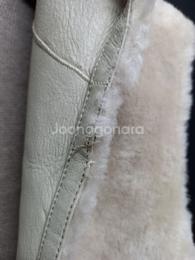 SO WOOL 리버시블 리얼 램스킨 양모 맥시 베스트--8