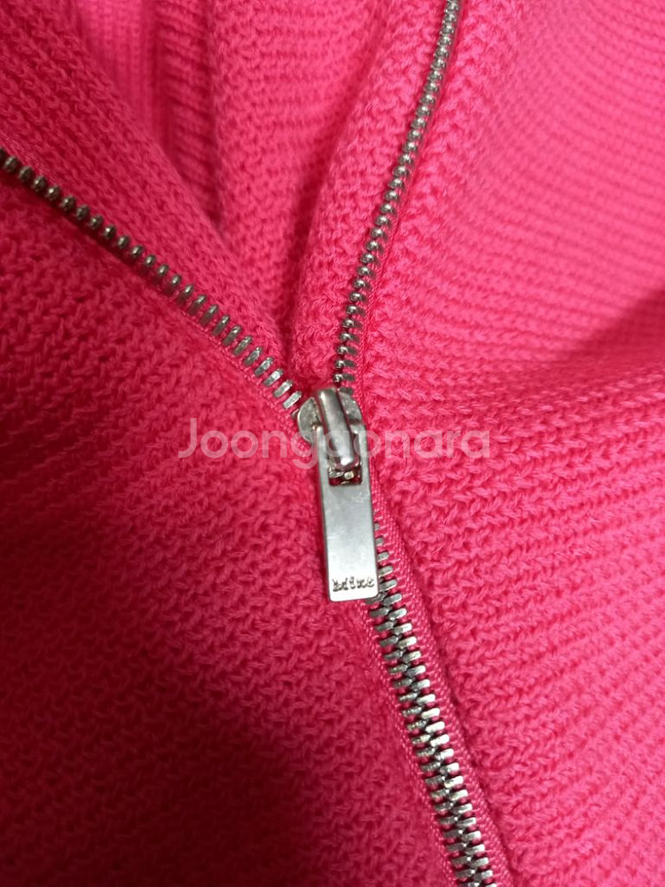 마인 MINE 춘추 니트 롱 가디건 F 메인라벨컷팅--6