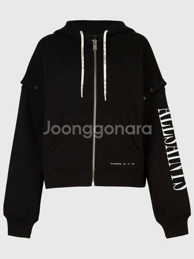 올세인츠 후드집업 AMPHIA CHLO ZIP HOOD--0