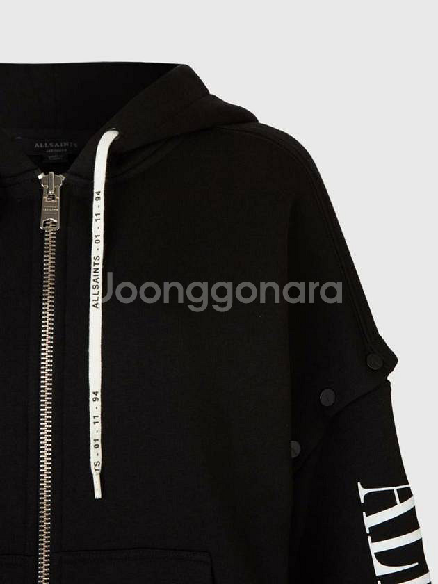 올세인츠 후드집업 AMPHIA CHLO ZIP HOOD--4