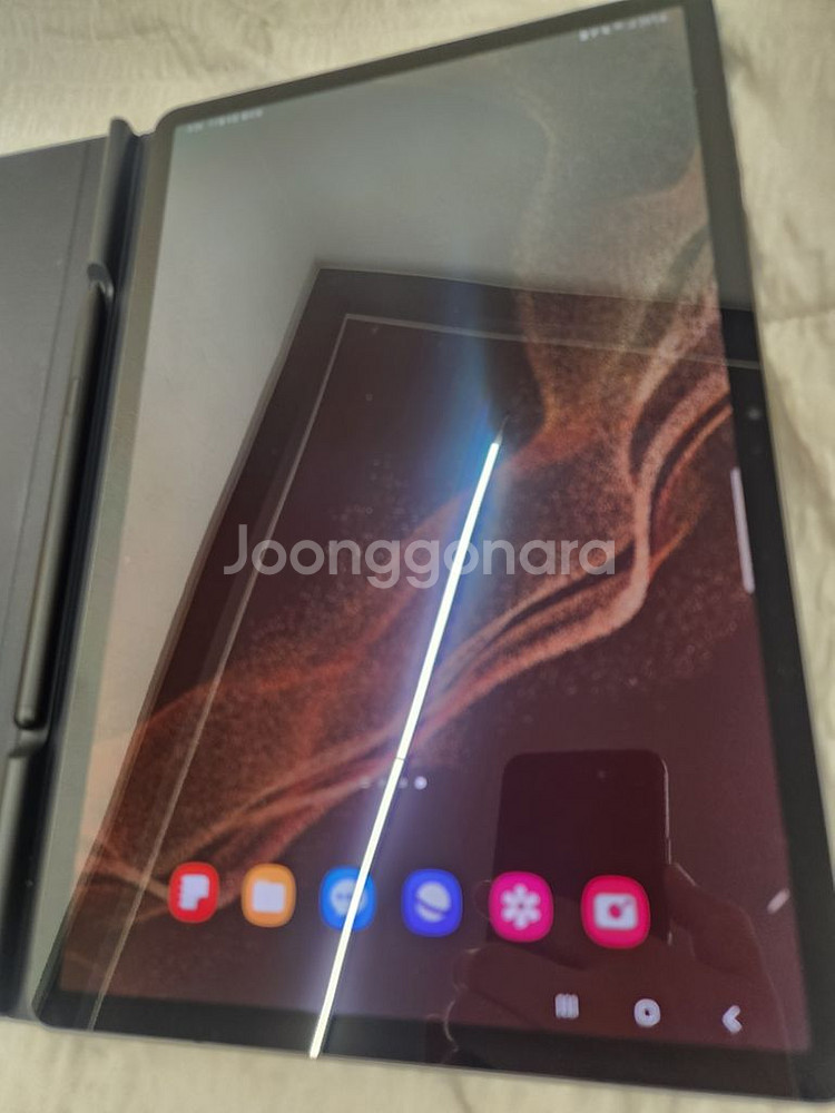갤럭시탭 S8+플러스 256gb 5g 자급제 셀룰러 팜--2