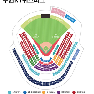 2023 한국시리즈 3차전 KT vs LG 스카이존