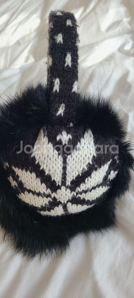 북유럽패턴 노르딕 귀마개 귀도리 이어머프 방한용품--1