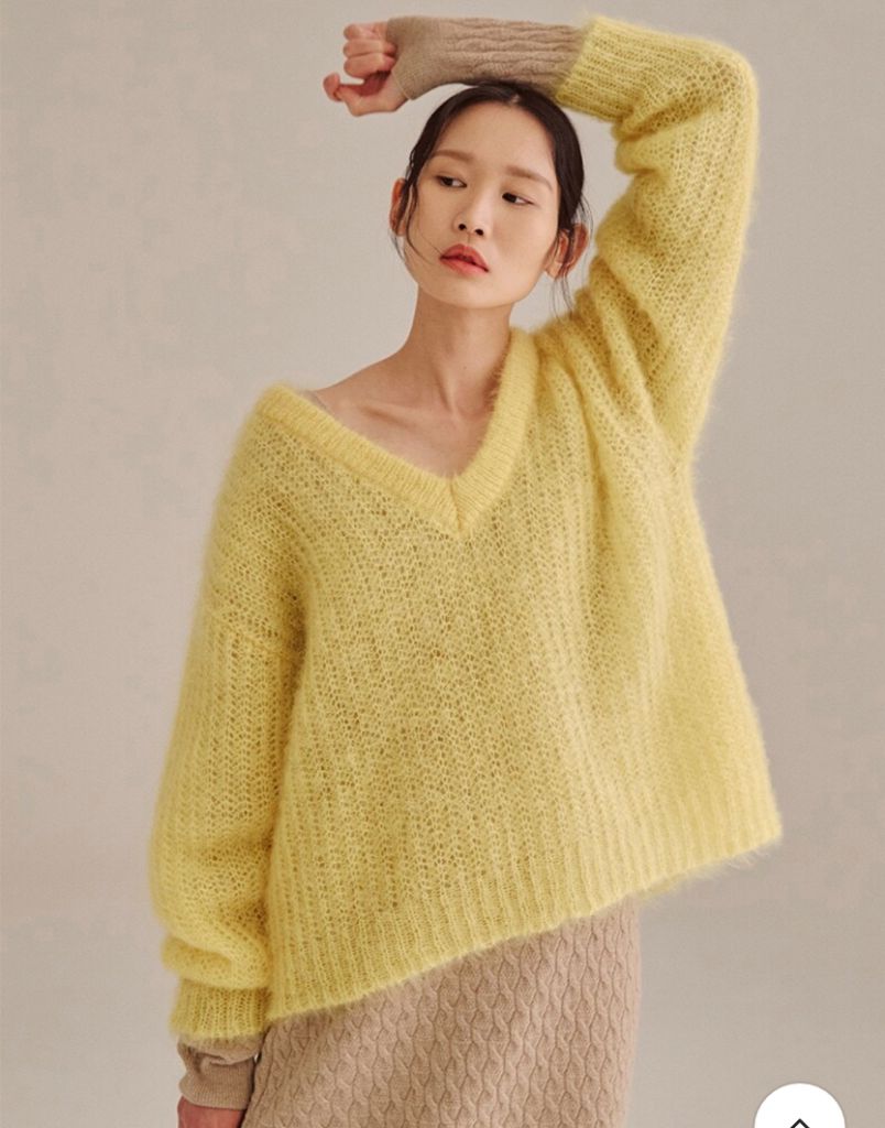 리플레인(REPLAIN) 모헤어 청키 니트탑 | 중고나라 - 안심되는 중고거래