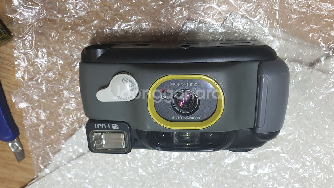 고장/후지 wavee cardia 방수 필름카메라--0