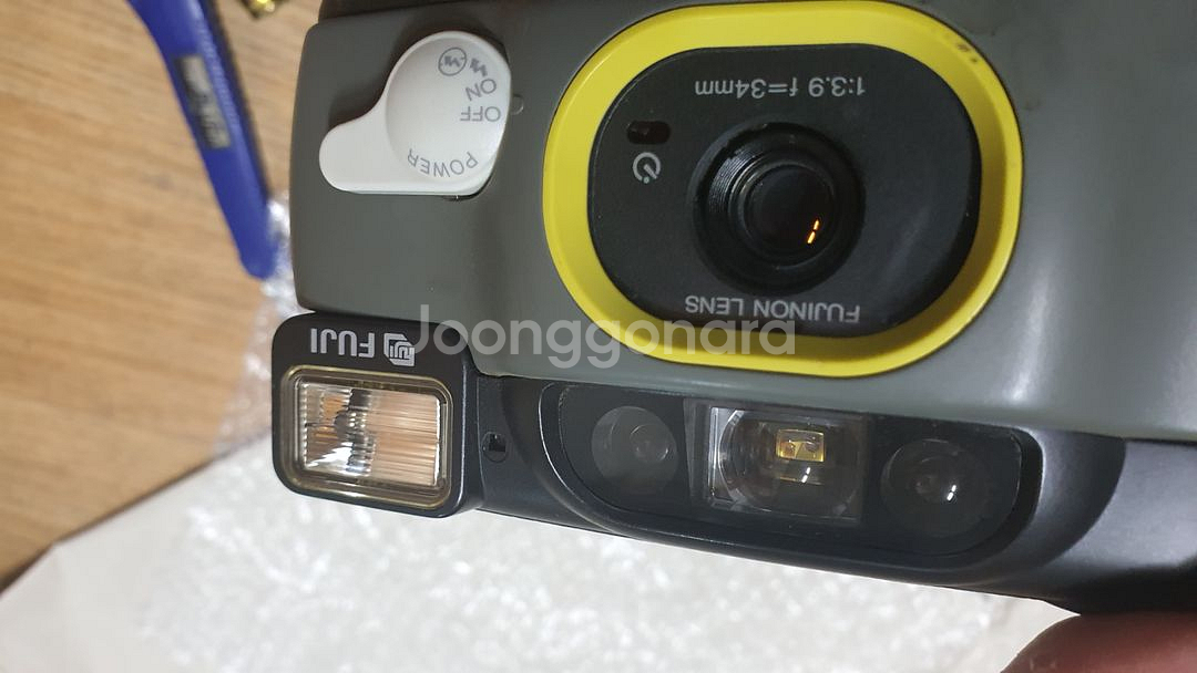 고장/후지 wavee cardia 방수 필름카메라--5