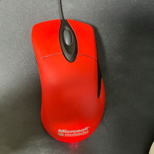 정품 익스3.0 빨강 도색 마우스 판매합니다.