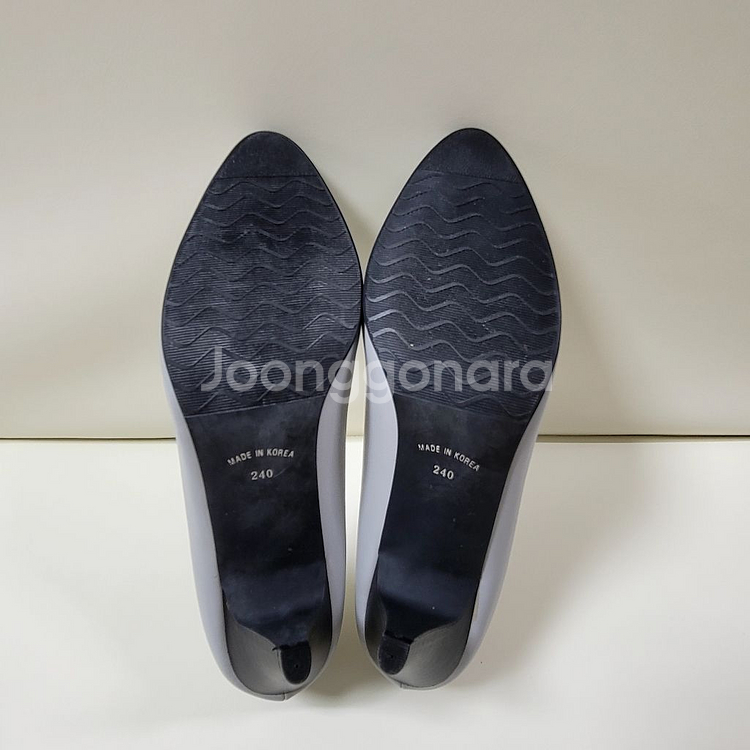 [새상품] 조낙 소가죽 구두 240 6cm 펌프스 힐--3