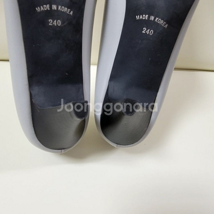 [새상품] 조낙 소가죽 구두 240 6cm 펌프스 힐--4