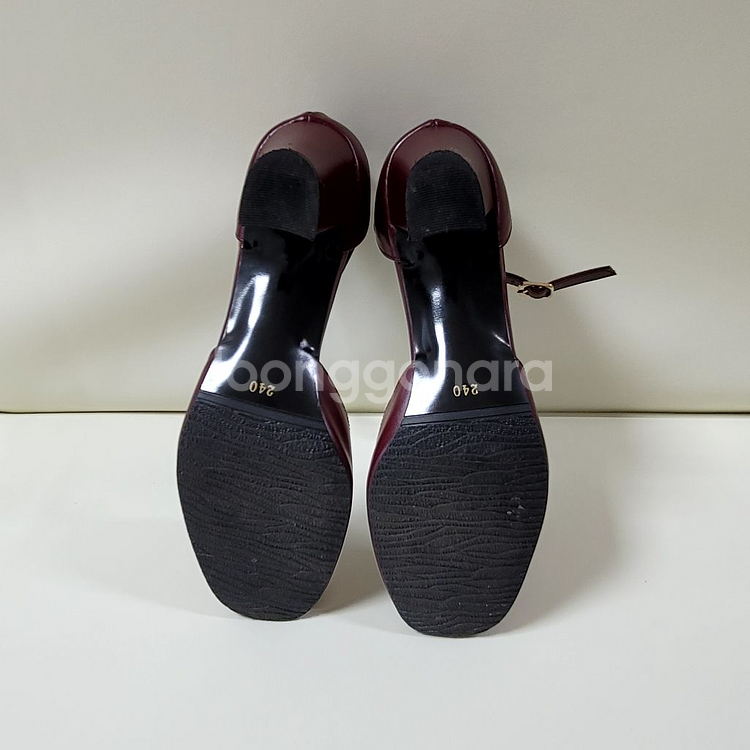 [새상품] 조낙 소가죽 구두 240 6cm 펌프스 힐--9