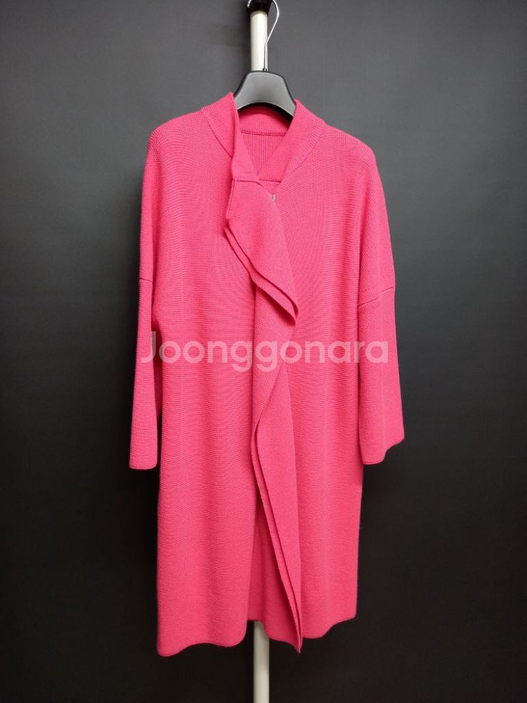 마인 MINE 춘추 니트 롱 가디건 F 메인라벨컷팅--2