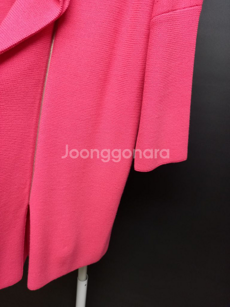 마인 MINE 춘추 니트 롱 가디건 F 메인라벨컷팅--4