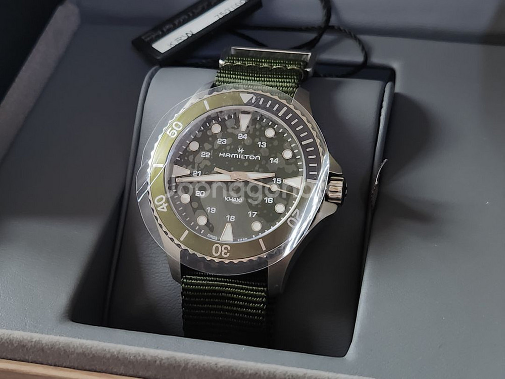 해밀턴 카키 시계팝니다(새상품)--2