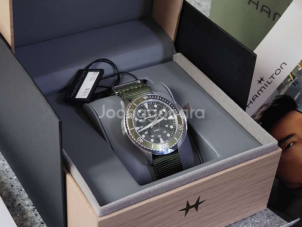 해밀턴 카키 시계팝니다(새상품)--1