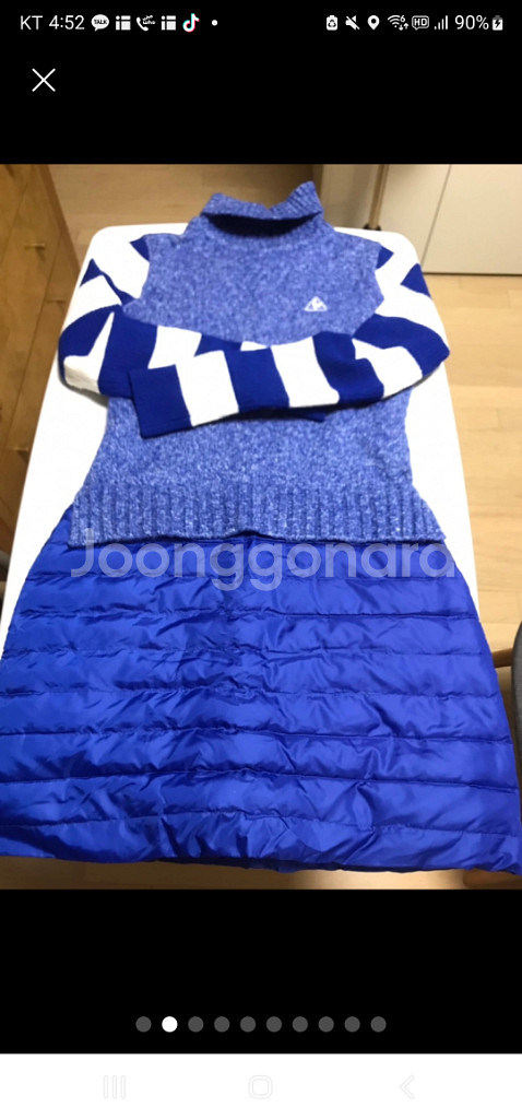 르꼬끄 방풍 골프원피스--1