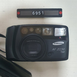 삼성캐녹스 AF 줌 760 필름카메라 파우치포함