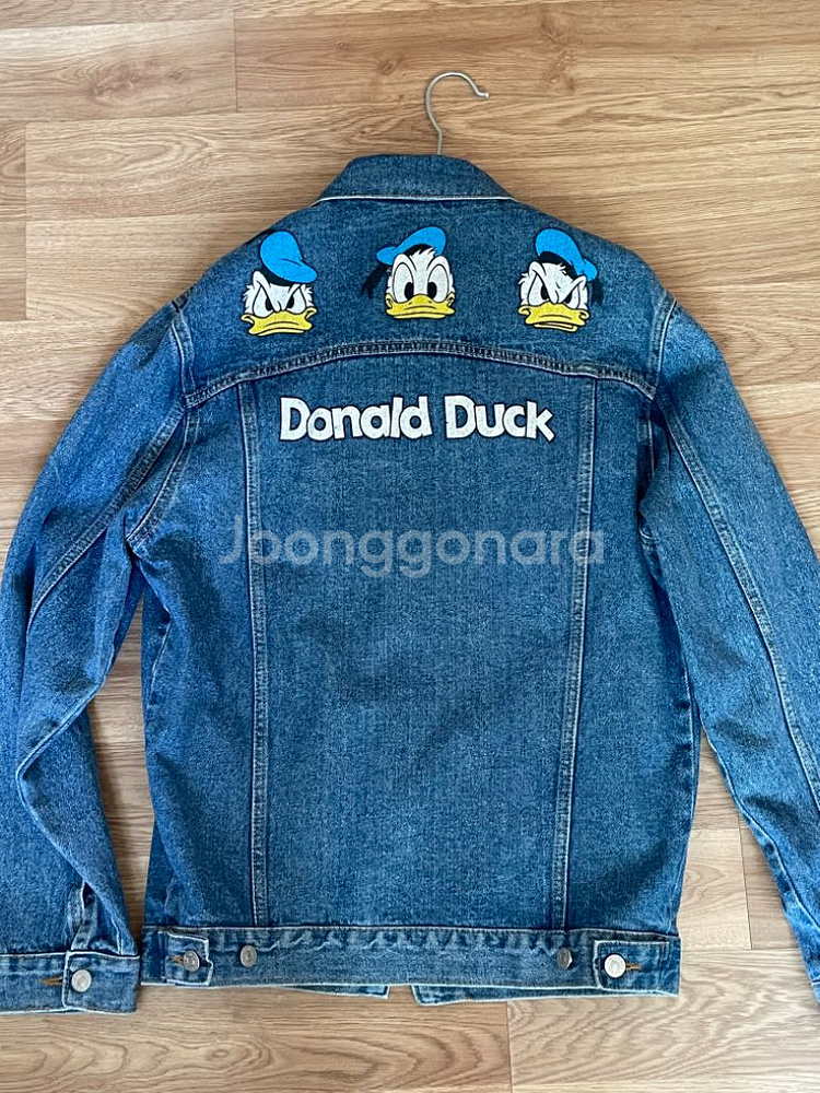 디즈니 도널드 덕 청자켓 희귀--1