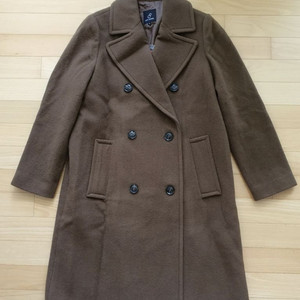 에잇세컨즈 여성 더블 울 롱코트