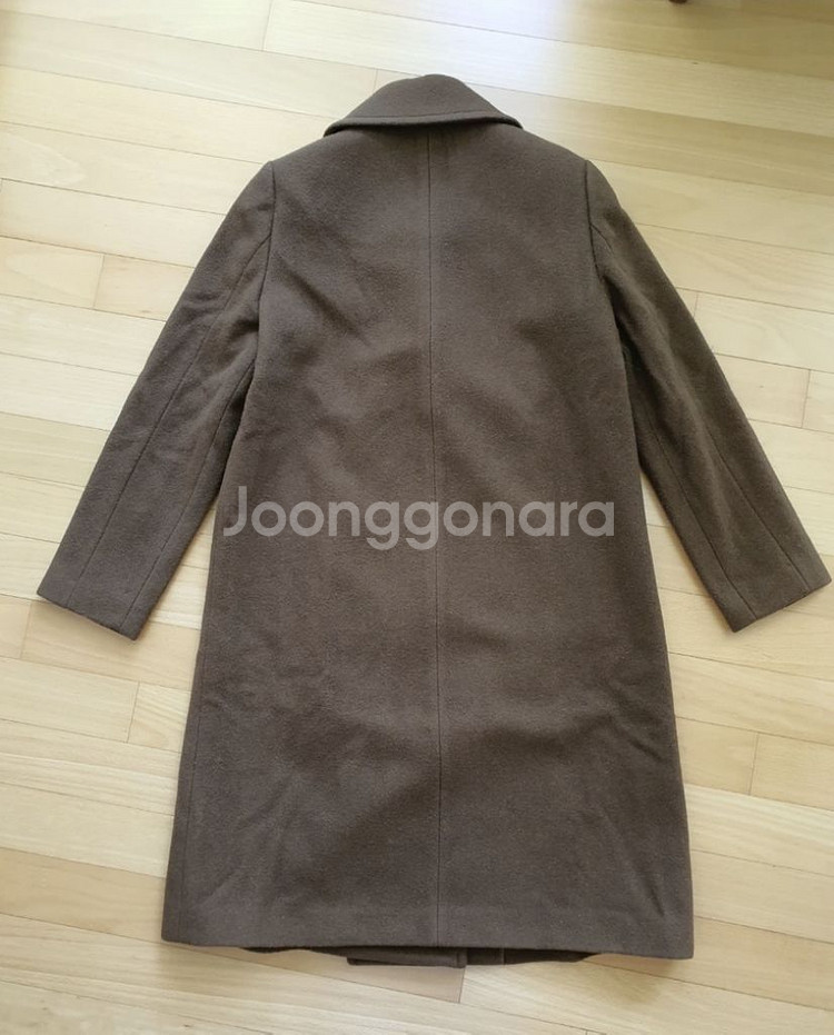 에잇세컨즈 여성 더블 울 롱코트--1