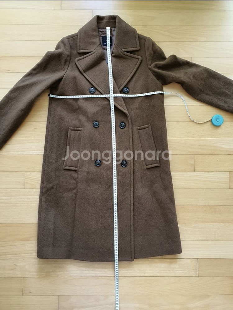 에잇세컨즈 여성 더블 울 롱코트--4