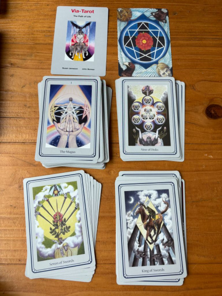 비아 타로카드 팝니다--2