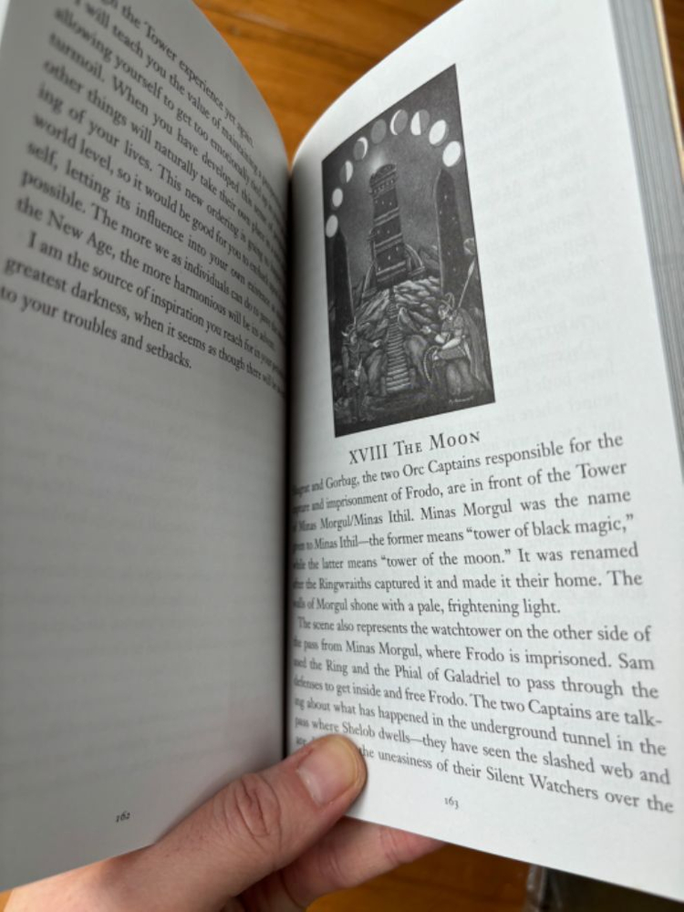 반지의 제왕 타로카드 원서 팝니다--2