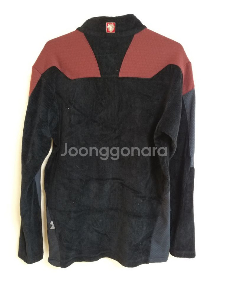 남성 블랙야크 후리스기모 겨울 등산티셔츠 (스판100)--5