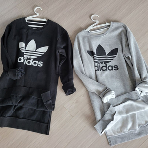 택포+일괄)보세 롱티셔츠 회색+블랙