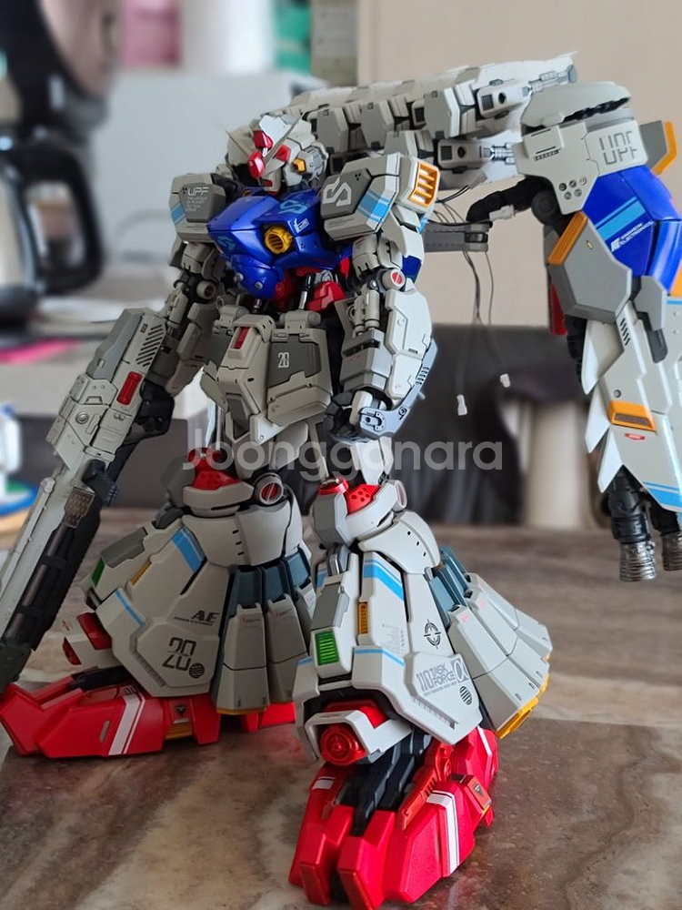 메카니코어 gp02 건담 도색작--3