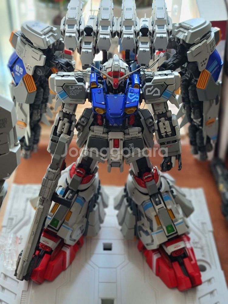 메카니코어 gp02 건담 도색작--4