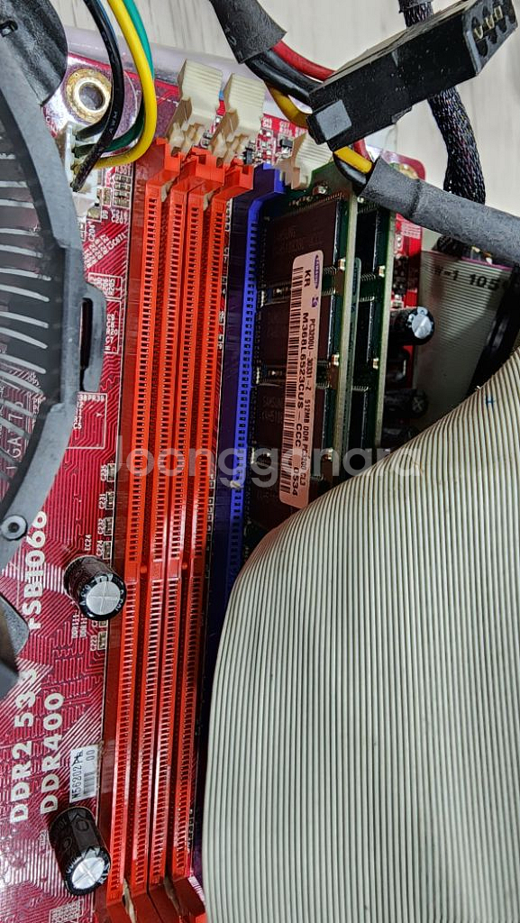 인텔 펜티엄D 2.8Ghz 775타입 CPU/보드--3
