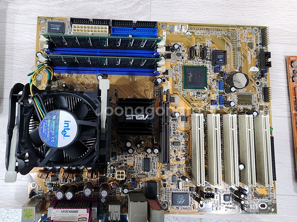 펜티엄4 3.0 프레스콧 478 cpu & 보드--1