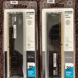 klevv 32기가 ddr4램 2개일괄판매