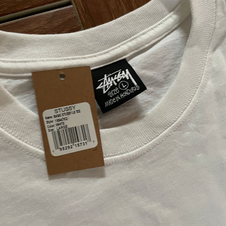 스투시 베이직 롱슬리브 긴팔티셔츠 2022 L 새상품--3