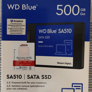 WD SA510 500GB 미개봉 35000원 팝니다.