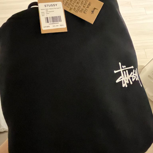 새상품 스투시 베이직 후드티