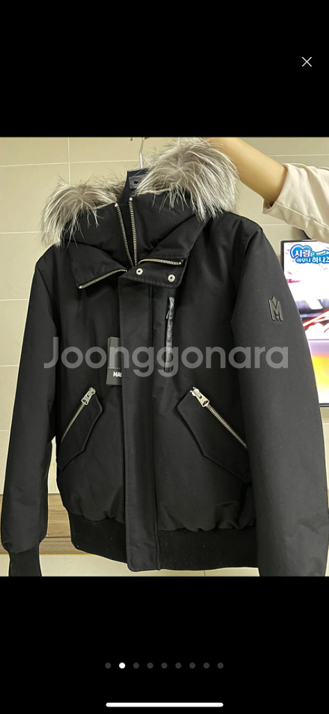 맥케이지 딕슨 21fw 실버퍼--1