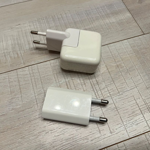 애플 정품 USB 충전기 2개