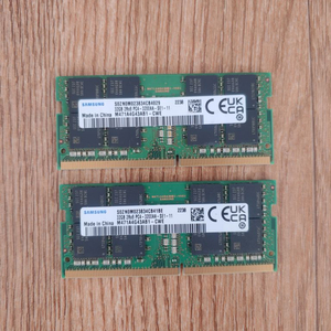삼성램 노트북DDR4 64GB(32G 3200AA*2)