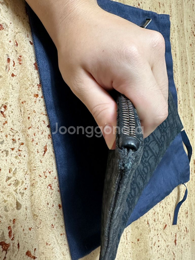 (정품) 디올 오블리크 클러치백--5