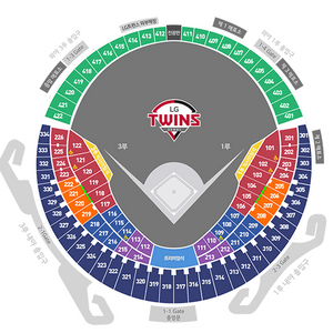 한국시리즈 7차전 LG KT 3루 그린지정석 2연석