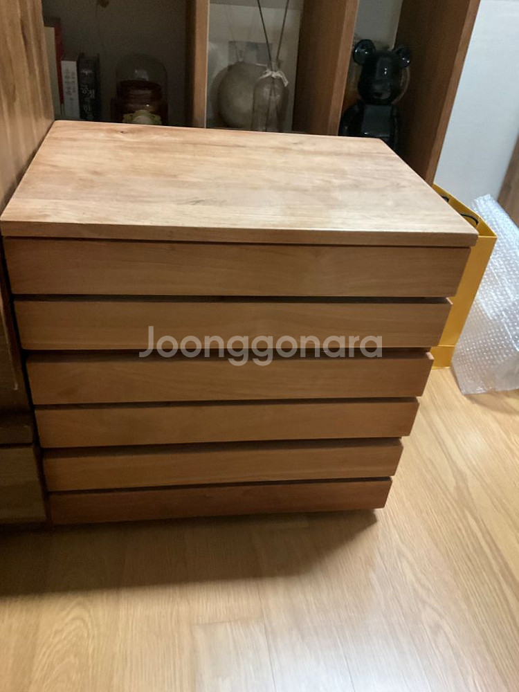 세덱 3단 서랍장 협탁ETHNICRAFTTeak--1